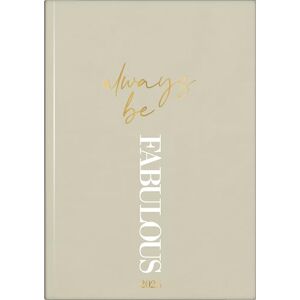 rido/idé Young Line (2025) Fabulous Book Calendar, 2 Pages = 1 Week, A5, 160 Pages, Faux Leather Cover, Light Grey rido/idé Young Line (2025) Fabulous Book Calendar, 2 Pages = 1 Week, A5, 160 Pages, Faux Leather Cover, Light Grey