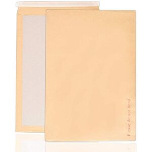 ARPAN A3 Manilla Hard Board Back Envelopes (457x324mm) – A3 C3 Do Not Bend Mailers with Self Seal Strip Rigid Cardboard Backed Postal Envelopes for Artwork, Photos & Documents (Pack of 50) ARPAN A3 Manilla Hard Board Back Envelopes (457x324mm) – A3 C3 Do Not Bend Mailers with Self Seal Strip Rigid Cardboard Backed Postal Envelopes for Artwork, Photos & Documents (Pack of 50)