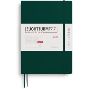 LEUCHTTURM1917 372757 Week Planner Composition (B5) 2026, 12 Months, Forest Green, English LEUCHTTURM1917 372757 Week Planner Composition (B5) 2026, 12 Months, Forest Green, English