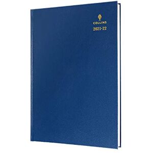 Collins Desk A4 Week To View (Appts) 2021/22 Mid Year Diary Blue Collins Desk A4 Week To View (Appts) 2021/22 Mid Year Diary Blue