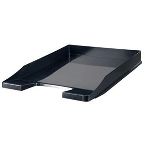 HAN 1025-13, JUNIOR letter tray. Slim, modern, stylish and glossy, pack of 5, black HAN 1025-13, JUNIOR letter tray. Slim, modern, stylish and glossy, pack of 5, black