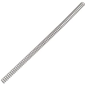 Fellowes 5110301 Pack of 100 Metal Spirals, 10 mm, Black Fellowes 5110301 Pack of 100 Metal Spirals, 10 mm, Black
