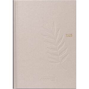 BRUNNEN Book Calendar Model 796 (2025), 2 Pages = 1 Week, A5, 128 Pages, Natural Cardboard, Hemp BRUNNEN Book Calendar Model 796 (2025), 2 Pages = 1 Week, A5, 128 Pages, Natural Cardboard, Hemp