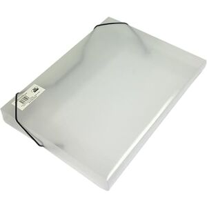 ARK A4 Clear Plastic Box Files Office Elasticated Document Storage Folders(335 x 245 x 30mm) by (14) ARK A4 Clear Plastic Box Files Office Elasticated Document Storage Folders(335 x 245 x 30mm) by (14)