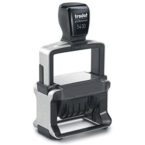 Trodat 5430 Professional Self Inking Date Stamp Booked Trodat 5430 Professional Self Inking Date Stamp Booked