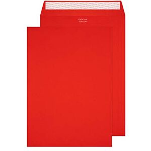 Blake Creative Colour C4 229 x 324 mm 120 gsm Peel & Seal Pocket Envelopes (406P) Pillar Box Red Pack of 250 Blake Creative Colour C4 229 x 324 mm 120 gsm Peel & Seal Pocket Envelopes (406P) Pillar Box Red Pack of 250