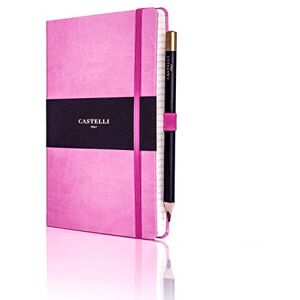Castelli RQ24/25-444 Medium Lined Ruled Tucson Notebook Pink Castelli RQ24/25-444 Medium Lined Ruled Tucson Notebook Pink