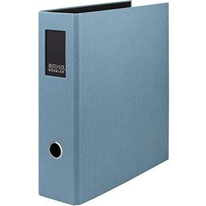 Rössler Papier 1317452159 S.O.H.O. Map DIN A4 met rugetiket, rugbreedte, 85 mm, denim, 1 stuk Rössler Papier 1317452159 S.O.H.O. Map DIN A4 met rugetiket, rugbreedte, 85 mm, denim, 1 stuk