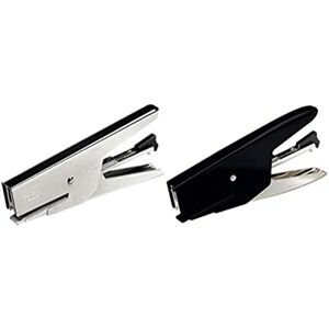 Leitz Rapid BEBE 58 Stapling Pliers, 15 Sheet Capacity, Uses 8/4 Bébé Staples, Ergonomic Design, Metal, Black, 10527001 Leitz Rapid BEBE 58 Stapling Pliers, 15 Sheet Capacity, Uses 8/4 Bébé Staples, Ergonomic Design, Metal, Black, 10527001