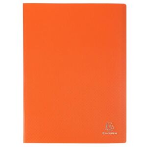 Exacompta Ref 88224E Box of 20 OPAK Display Cases 20 Smooth Crystal Pockets 40 Sheets for A4 Size Dimensions 24 x 32 cm semi-Rigid Polypropylene Cover Orange Colour Exacompta Ref 88224E Box of 20 OPAK Display Cases 20 Smooth Crystal Pockets 40 Sheets for A4 Size Dimensions 24 x 32 cm semi-Rigid Polypropylene Cover Orange Colour
