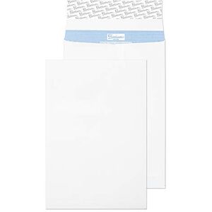 Blake Secure C4 324 × 229 × 25 mm 125 gsm Tear Resistant Gusset Pocket Peel & Seal Envelopes (TR9902) White Pack of 20 Blake Secure C4 324 × 229 × 25 mm 125 gsm Tear Resistant Gusset Pocket Peel & Seal Envelopes (TR9902) White Pack of 20