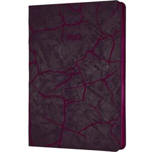 Collins Enigma A5 Week to View 2022 Diary Burgundy Collins Enigma A5 Week to View 2022 Diary Burgundy