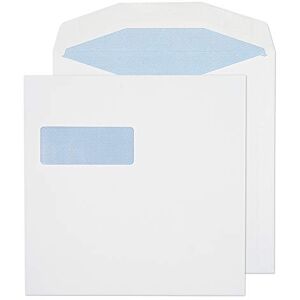 Blake Purely Everyday 220 x 220 mm 100 gsm Mailer Gummed High Window Envelopes (5708) White Pack of 500 Blake Purely Everyday 220 x 220 mm 100 gsm Mailer Gummed High Window Envelopes (5708) White Pack of 500