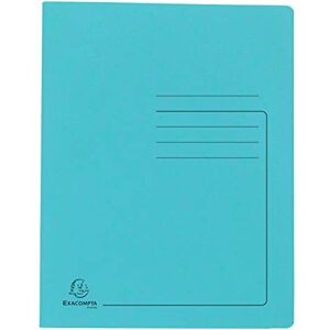 Exacompta Ref 39986E Flat Bar File Suitable for A4 Documents, Pre-Printed Cover, 355gsm Heavyweight Mottled Pressboard, 30mm Spine, Metal Spring Mechanism Turquoise Exacompta Ref 39986E Flat Bar File Suitable for A4 Documents, Pre-Printed Cover, 355gsm Heavyweight Mottled Pressboard, 30mm Spine, Metal Spring Mechanism Turquoise