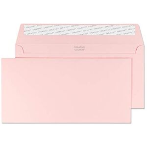 Blake Creative Colour DL+ 114 x 229 mm 120 gsm Peel & Seal Wallet Envelopes (201) Baby Pink Pack of 500 Blake Creative Colour DL+ 114 x 229 mm 120 gsm Peel & Seal Wallet Envelopes (201) Baby Pink Pack of 500