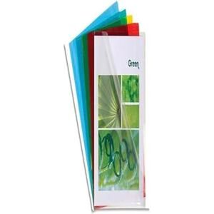 Exacompta Ref 661000E PVC Cut Flush Folder Suitable for Holding A4 Documents, 0.1mm Clear PVC, Top & Right Openings, Cut Out for Easy Opening Assorted Colours (Bag of 50) Exacompta Ref 661000E PVC Cut Flush Folder Suitable for Holding A4 Documents, 0.1mm Clear PVC, Top & Right Openings, Cut Out for Easy Opening Assorted Colours (Bag of 50)