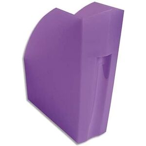 Exacompta Ref 18019D Magazine File 292 x 110 x 320mm in Size, Suitable for A4+ Documents, Stable, Large Storage Capacity, Conical Shape for Handling Purple Exacompta Ref 18019D Magazine File 292 x 110 x 320mm in Size, Suitable for A4+ Documents, Stable, Large Storage Capacity, Conical Shape for Handling Purple
