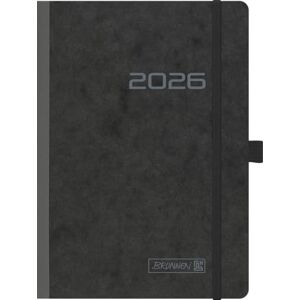 BRUNNEN Book Calendar Model 796 2026 A5, Cardboard, Black BRUNNEN Book Calendar Model 796 2026 A5, Cardboard, Black