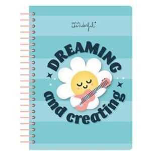 Mr. Wonderful A5 Margarita 3D Notebook Dreaming and creating Mr. Wonderful A5 Margarita 3D Notebook Dreaming and creating