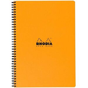 Rhodia 193108C Spiral Notebook (Full Binding) Notebook Orange A4+ Lined 160 Detachable Pages Clairefontaine Paper 80 g/m Soft and Resistant Coated Card Cover Classic Rhodia 193108C Spiral Notebook (Full Binding) Notebook Orange A4+ Lined 160 Detachable Pages Clairefontaine Paper 80 g/m Soft and Resistant Coated Card Cover Classic