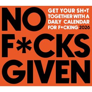 Willow Creek Press No F*cks Given 2026 Box Calendar Willow Creek Press No F*cks Given 2026 Box Calendar