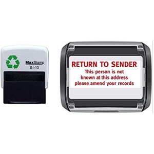 Trodat Return to Sender Stamp – Self Inking Red Ink 24 x 7mm Trodat Return to Sender Stamp – Self Inking Red Ink 24 x 7mm