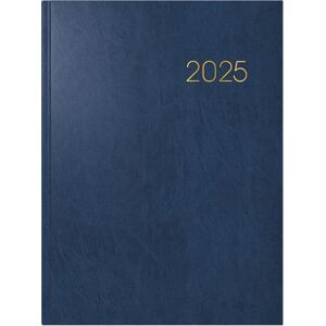 BRUNNEN Book Calendar Model 797 (2025), 2 Pages = 1 Week, 168 × 240 mm, 160 Pages, Miradur Cover, Blue BRUNNEN Book Calendar Model 797 (2025), 2 Pages = 1 Week, 168 × 240 mm, 160 Pages, Miradur Cover, Blue