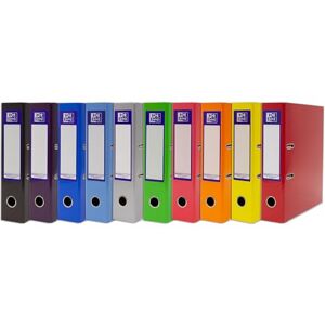 Oxford A4 Lever Arch Files, Heavy Duty Folders, Laminated Paper on Board, Assorted Colours (Pack of 10) Oxford A4 Lever Arch Files, Heavy Duty Folders, Laminated Paper on Board, Assorted Colours (Pack of 10)
