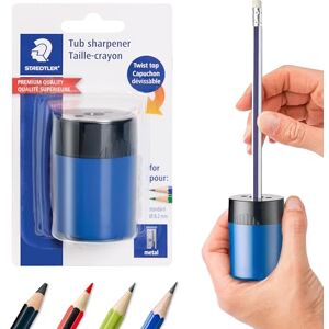 STAEDTLER Manual Pencil Sharpener (STD51163) Colors & Packaging May Vary STAEDTLER Manual Pencil Sharpener (STD51163) Colors & Packaging May Vary