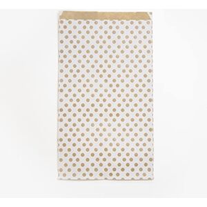 Clairefontaine Ref 394111C Kraft Pocket Bags (Pack of 50 Bags) 21 x 37cm + 7cm Gusset, 5cm Expandable Size Suitable for Gifts & Shopping Gold Dots Clairefontaine Ref 394111C Kraft Pocket Bags (Pack of 50 Bags) 21 x 37cm + 7cm Gusset, 5cm Expandable Size Suitable for Gifts & Shopping Gold Dots