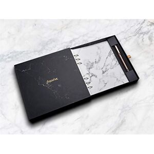 Filofax gift set A5 marble Clipbook with erasable rose gold pen Filofax gift set A5 marble Clipbook with erasable rose gold pen