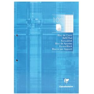 Clairefontaine 5815Cpack Un lot de 5 Blocs de Cours Encollés Perforés Bleu Ciel A4 21x29,7 cm 200 Pages Petits Carreaux avec Marge 90 g Couverture Carte Pelliculée Clairefontaine 5815Cpack Un lot de 5 Blocs de Cours Encollés Perforés Bleu Ciel A4 21x29,7 cm 200 Pages Petits Carreaux avec Marge 90 g Couverture Carte Pelliculée