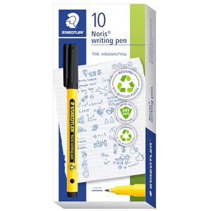 STAEDTLER 307-9 Noris Handwriting Pen Black (Box of 10) STAEDTLER 307-9 Noris Handwriting Pen Black (Box of 10)