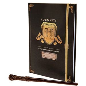 Harry Potter BLUE SKY Unisex Kids Hogwarts Set Notebook and Pen Wand Colourful, Colourful, X-Large Harry Potter BLUE SKY Unisex Kids Hogwarts Set Notebook and Pen Wand Colourful, Colourful, X-Large