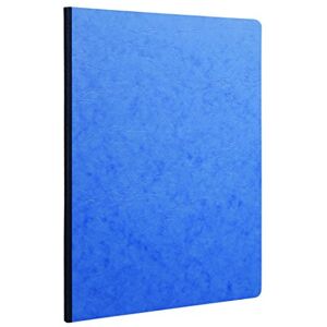 Clairefontaine 791464C Collection Age Bag Blue Canvas Stitched Notebook A4 21x29,7 cm 192 Lined Pages 90 g White Paper Glossy Leather Grain Card Cover Clairefontaine 791464C Collection Age Bag Blue Canvas Stitched Notebook A4 21x29,7 cm 192 Lined Pages 90 g White Paper Glossy Leather Grain Card Cover