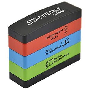Trodat 3-in-1 School Stamp for Parent Teacher Feedback – Assisted or Independent Work – Version 2,Multi-colour,Small Trodat 3-in-1 School Stamp for Parent Teacher Feedback – Assisted or Independent Work – Version 2,Multi-colour,Small
