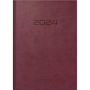 BRUNNEN Daily calendar model 795 2024, 1 page = 1 day, sheet size 14.5 x 20.6 cm, brown BRUNNEN Daily calendar model 795 2024, 1 page = 1 day, sheet size 14.5 x 20.6 cm, brown