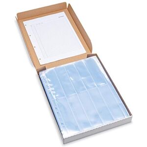 HERMA 7768 Negative Sleeves 35 mm for Folders, Pack of 100 Each with 10 35 mm Strips of 4 Pictures, Negative Storage Covers for Small Frame Negatives with Euro Punched Holes and Safety Lab, HERMA 7768 Negative Sleeves 35 mm for Folders, Pack of 100 Each with 10 35 mm Strips of 4 Pictures, Negative Storage Covers for Small Frame Negatives with Euro Punched Holes and Safety Lab,