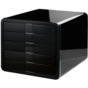 HAN 1551-13, i-Box Drawer Set. Innovative drawer set in premium quality honoured with Design Prizes. With 5 closed drawers, black HAN 1551-13, i-Box Drawer Set. Innovative drawer set in premium quality honoured with Design Prizes. With 5 closed drawers, black