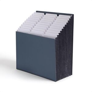 Smead Stadium File, 12 Pockets, Tear Resistant Gusset, Letter Size, Navy, Alphabetic/Daily/Monthly/Household Labels (70211) Smead Stadium File, 12 Pockets, Tear Resistant Gusset, Letter Size, Navy, Alphabetic/Daily/Monthly/Household Labels (70211)
