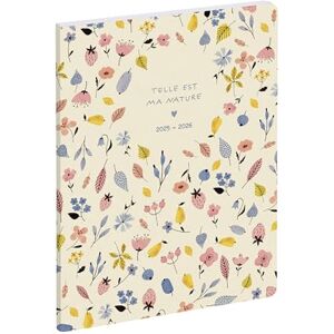 Exacompta 2002043E Julie Adore SAD 20 Week to View Desk Diary 15 x 21 cm September 2024 to December 2025-16 Months Visual Nature Exacompta 2002043E Julie Adore SAD 20 Week to View Desk Diary 15 x 21 cm September 2024 to December 2025-16 Months Visual Nature