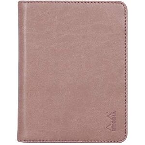 Rhodia 212009C rama Notepad and Document Holder Booklet N°12 Rosewood for B7 Format Notepads or Notebooks (8.5x12 cm) Premium Italian Faux Leather Rhodia 212009C rama Notepad and Document Holder Booklet N°12 Rosewood for B7 Format Notepads or Notebooks (8.5x12 cm) Premium Italian Faux Leather