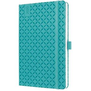 Sigel J0103 Weekly diary 2020 Jolie, format approx. A5, hardcover, turquoise Sigel J0103 Weekly diary 2020 Jolie, format approx. A5, hardcover, turquoise