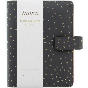 Filofax Pocket Confetti organiser charcoal Filofax Pocket Confetti organiser charcoal