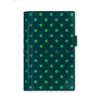 Filofax Domino Patent Personal Organiser Green Filofax Domino Patent Personal Organiser Green