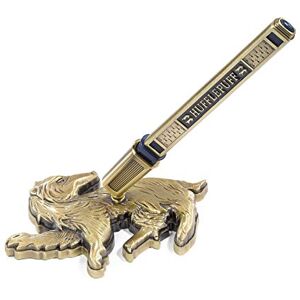 The Noble Collection Harry Potter Gryffindor House Pen and Desk Stand Die Cast Metal Pen and Lion Mascot Stand Officially Licensed Film Set Movie Props Wand Gifts Stationery The Noble Collection Harry Potter Gryffindor House Pen and Desk Stand Die Cast Metal Pen and Lion Mascot Stand Officially Licensed Film Set Movie Props Wand Gifts Stationery