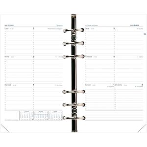 QUO VADIS 270004Q Timer 21 Horizontal Calendar-View Diary Refill FR S/F 15 x 21 cm 2014/2015 in French QUO VADIS 270004Q Timer 21 Horizontal Calendar-View Diary Refill FR S/F 15 x 21 cm 2014/2015 in French