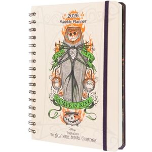 Grupo Erik 2026 Diary A5 Week To View Disney The Nightmare Before Christmas Gifts A5 Weekly Planner 2026 With Diary Stickers, Pocket, Bookmarks, January 2026 December 2026 Disney Gifts Grupo Erik 2026 Diary A5 Week To View Disney The Nightmare Before Christmas Gifts A5 Weekly Planner 2026 With Diary Stickers, Pocket, Bookmarks, January 2026 December 2026 Disney Gifts