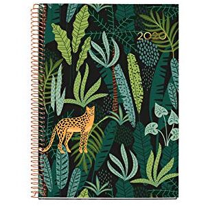 Miquelrius 34032 – 2020 Day Page Diary, 155 x 213 mm, Desktop, Jungle, Spanish Miquelrius 34032 – 2020 Day Page Diary, 155 x 213 mm, Desktop, Jungle, Spanish