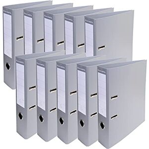 Exacompta Ref. 53740E Box of 10 Prem'Touch A4 lever arch files Spine 70 mm Mechanical 75 mm External dimensions: 32 x 29 x 7 cm Format to file A4 Colour: Gray Exacompta Ref. 53740E Box of 10 Prem'Touch A4 lever arch files Spine 70 mm Mechanical 75 mm External dimensions: 32 x 29 x 7 cm Format to file A4 Colour: Gray